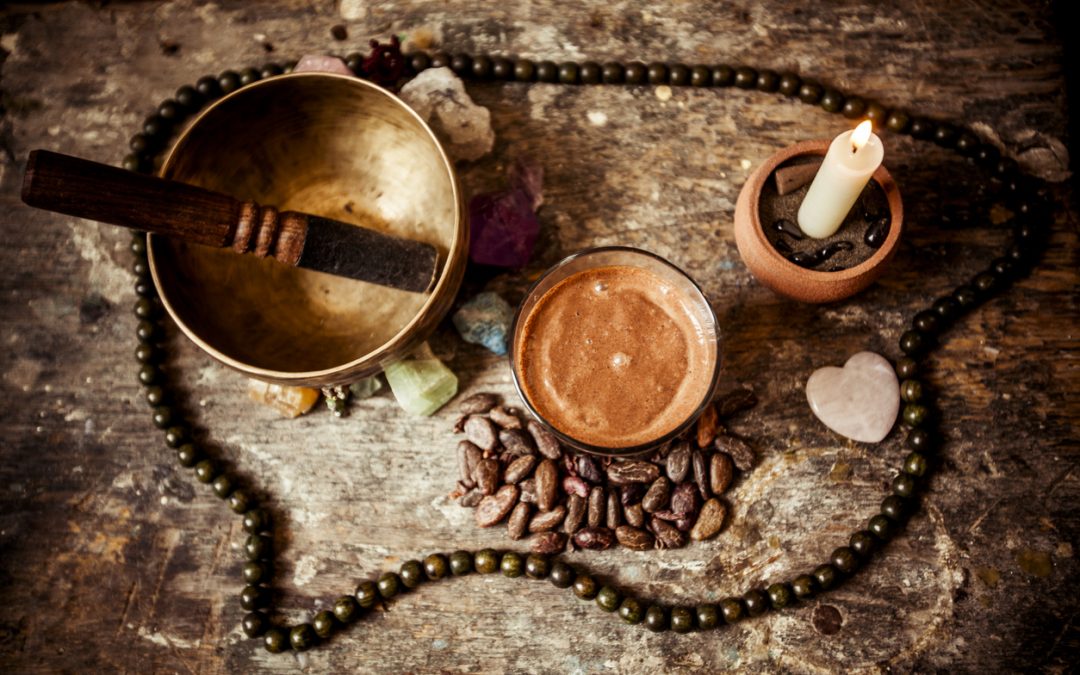 Guided Cacao Meditation with Mantras and Crystal Singing Bowls (March 2023)