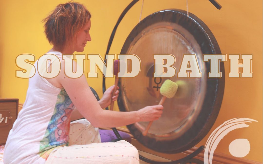 Sound bath with simone Mesching in the Sanctuary