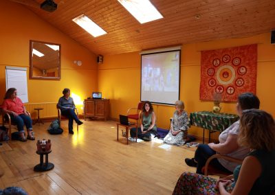 Library room on mindfulness workshop