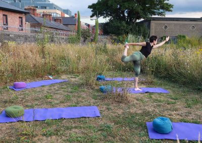 Garden space for yoga Workshop and Meditation